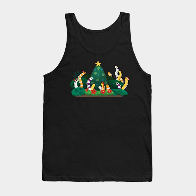 Christmas garden eel Tank Top by pikaole